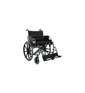 GOLFİ G140 Standart Manuel Tekerlekli Sandalye GENİŞ OBEZ SANDALYESİ