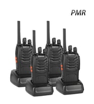4'LÜ BAOFENG BF-999S BAOFENG 5W VOX UHF/VHF CTCSS/DCS 4'lü El Telsizi Siyah BF-888S BAOFENG