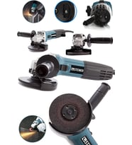 Steiner Alman 2400 W 125Mm Professional 6 Kademe Devir Ayarlı Avuç İçi Taşlama Makinesi
