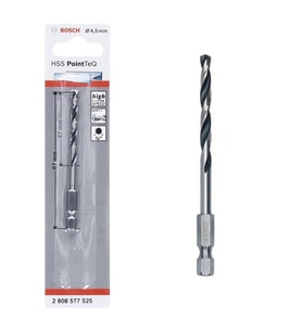 Point TeQ Altıgen Şaftlı Hss Matkap Ucu 4,5 mm