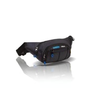 Siyah Unisex Suya Dayanıklı Kulaklık Çıkış Çapraz Askılı Omuz Spor Bel Çanta Günlük Yürüyüş Outdoor