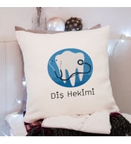 Diş Hekimi Tasarımlı Yastık