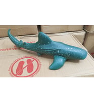 Plastik Oyuncak Büyük Boy Hayvan Balina Köpekbalığı Whale Shark 23 cm