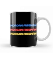 Morgan Freeman Kupa Bardak Porselen