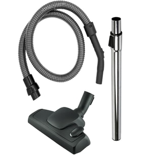 Ile Uyumlu Ergoeasy Zti 7650 Uyumlu Çelik Telli Süpürge Hortum Komple Seti 3'Lü