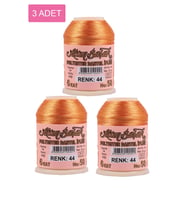 3 Adet Altınbaşak Oya ve Dantel İpi 20 gr - Royaleks - No: 044