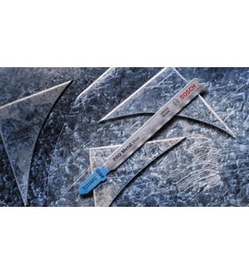 3x PRO Metal thin T121GFC Dekupaj Testere Bıçağı (Çelik Saclar, Çelik Saclar, Uzunluk 92 mm, Professional Aksesuar Dekupaj Testeresi)