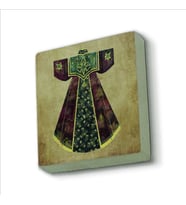 Osmanlı Saray Kaftanı Baskılı Doğaltaş  Magnet(KRT-083)