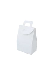 Kına Ve Çerez Çantası Karton DÜZ 7.5X11X4  CM (20 Adet)  Beyaz