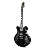 Donner DJP-1000 Semi-Hollow Elektro Gitar (Siyah)