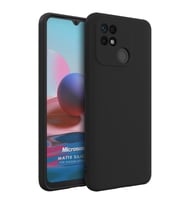 Microsonic Matte Silicone Xiaomi Poco C40 Kılıf Siyah