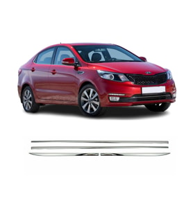 Kia Rio 3 HB/SD Krom Kapı Çıtası (4prç) 2011-2017 Arası Paslanmaz Çelik