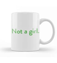 Not A Girl Janet The Good Place Kupa Bardak Porselen