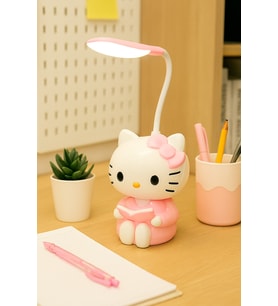Hello Kitty Şarjlı Masa Lambası Pembe 15x9
