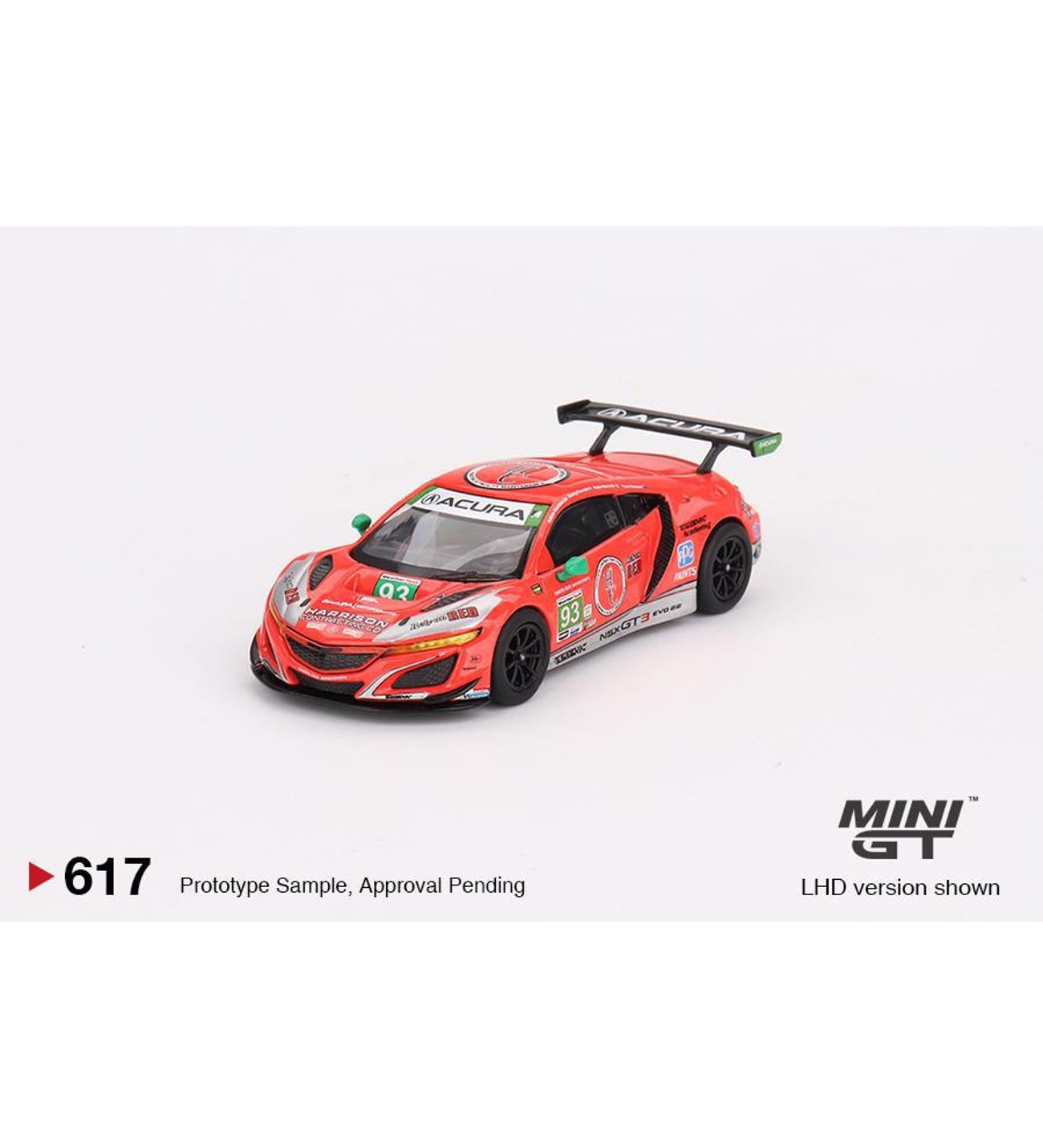 Mini GT Acura NSX GT3 EVO22 #93 2023 IMSA Daytona 24 Hrs - 617