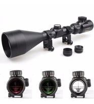 3-9x56eg  Dürbünü Çift Işık Kırmızı,yeşil Kaynaklı Zoomlu