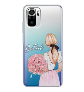 Xiaomi Buket Tasarımlı Şeffaf Telefon Kılıfı