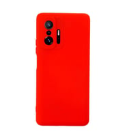 Durukar® Mi 11T Pro Kılıf Nano içi Kadife Silikon - Kırmızı