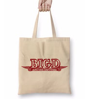 Bigd Logo Bez Çanta Uzun Saplı