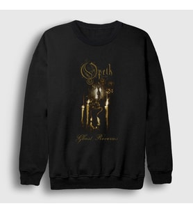 Presmono Unisex Siyah Ghost Opeth Sweatshirt 100743tt