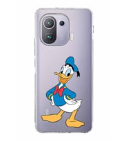 Xiaomi  Mi 11 Pro  Kamera Korumalı Kapak Donald Duck Tasarımlı Şeffaf  Kılıf