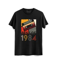 Vintage 1984 Best Of Siyah Tshirt