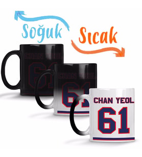 Exo Chanyeol 61 Sihirli Kupa Bardak Porselen