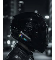 Bluetooth 5.3 Kask İçi Intercom Kulaklık 1000 m Mesafe 1000 mAh