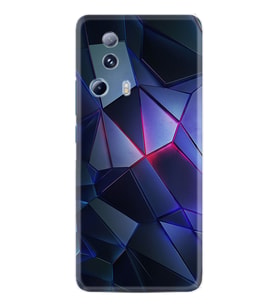 Xiaomi Mi 13 Lite Kılıf Resimli Desenli Silikon Platinium Series Üçgenler 2 1872