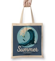 Summer California Waves Bez Çanta Uzun Saplı