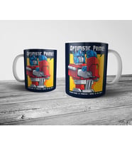 Pixxa Optimist Optimus Prime Transformers Kupa Bardak Model 1