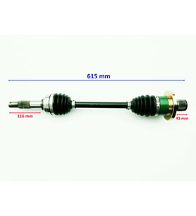 MONDİAL ATV TRC ARKA AKS SAĞ 615XKOMPLE 625CC ORJ