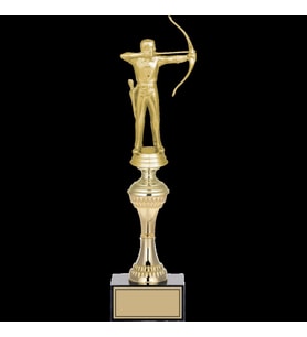 ODAK KUPA - Figürlü Kupalar - Okçu Figürlü Kupalar FG-029 C - 33 cm