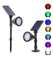 Forlife 30Watt Fonksiyonel Solar Çim / Bahçe Aydınlatma Armatürü (RGB)
