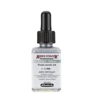 Schmincke Aero Color Akrilik Mürekkep 28 ml 906 Aero Metallic Brilliant Silver