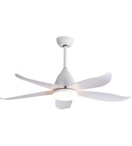 Fancium LED Aydınlatmalı Uzaktan Kumandalı Beyaz Tavan Vantilatörü DKF-502
