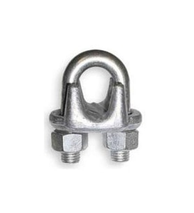 GALVANİZLİ ÇELİK HALAT KLEMENSİ 18 MM-50 ADET