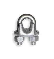 GALVANİZLİ ÇELİK HALAT KLEMENSİ 18 MM-50 ADET