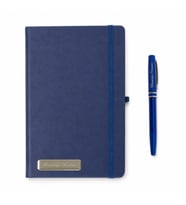 İsme Özel Lastikli Renkli Defter ve Kalem Seti-Renk Seçenekli