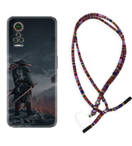 General Mobile GM 21 Pro GM 22 Pro Plus Kılıf Boyun Asklı Rasta Silikon Warrior 1653