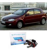 Chevrolet Lacetti HB Led Xenon Uzun + Kısa Far Ampulü H4 Ultimate Yeni Seri Beyaz