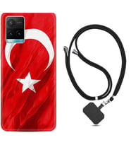 Vivo Y11S Y21S Y20 Y20S Y70 Kılıf Boyun Askılı Silikon Şanlı Türk Bayrağı 4 1401