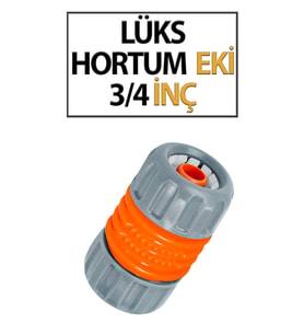 Lüks Geçmeli Hortum Eki 3/4 Lük (1 Adet)