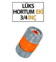 Lüks Geçmeli Hortum Eki 3/4 Lük (1 Adet)