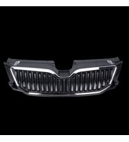 Skoda Octavia 2013-2017 Panjur Siyah Petek Krom Cerceve 5E0853651A Wisco