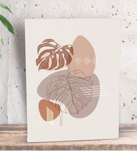 BK Gift Yatak Odası Konseptli Dekoratif Mini Kanvas Tablo 15x20cm-75