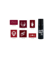 Sonsuz Kral Spray Tattoo Geçici Sprey Dövme Seti