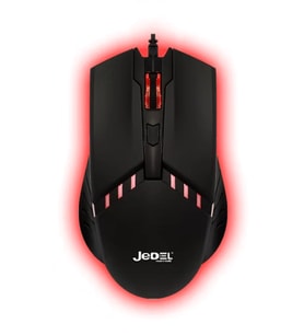 Jedel M82 USB Optik Kablolu Mouse - Renkli Led Işıklı