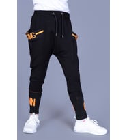 Toontoy Kız Çocuk Redesıng Nakışlı Eşofman Alt (Oranj)