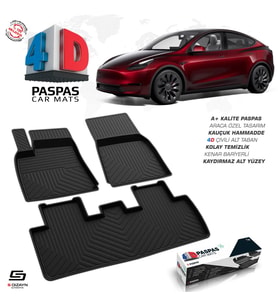 Tesla Model Y 4D Havuzlu Paspas 2020 Üzeri A+ Kalite